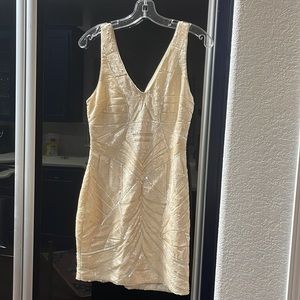 Bebe Sequined dress
